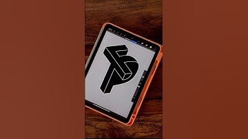 Logo Design In Procreate #shorts #procreate #digitalart #logo #logodesign #graffiti #calligraphy