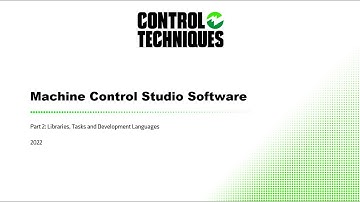 Machine Control Studio Software Part 2