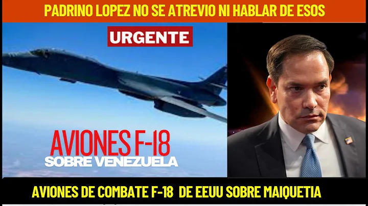 ESTA PASANDO!! 2 AVIONES F-18 DENTRO DE VENEZUELA