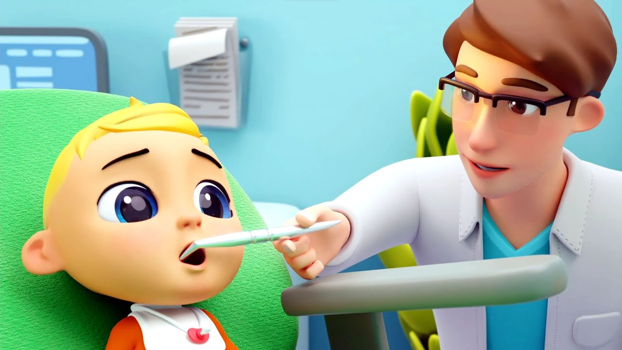 🩺🦷 Kids Doctor Adventures Dentist, Songs & Monkey Care Hey Spiky
