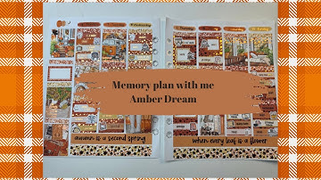 Memory Plan With Me | Amber Dreams (LynnerDesigns)