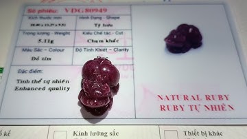 Tỳ Hưu đá quý ruby màu tím rất đẹp 😍 986k 1 cụ có giấy kiểm định kèm theo
