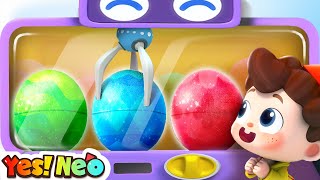 Surprise Eggs Kids Songs | Vending Machine | Colors Song | Nursery Rhymes & Kids Songs | Yes! Neo screenshot 1