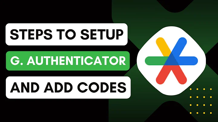 How To Set Up Google Authenticator & Add Codes ! - Quick Guide