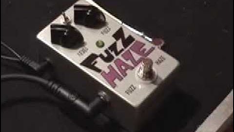 Throbak Fuzz Haze pedal demo Arbiter Fuzzface clone