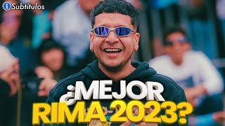 ¿CUÁL ES LA MEJOR RIMA DEL 2023? 🏆