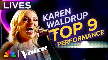 Thumbnail of Karen Waldrup Performs Sugarland's "Stay" | The Voice Lives | NBC