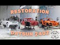 Total repaint  full restoration datsun 240z in 20 minutes