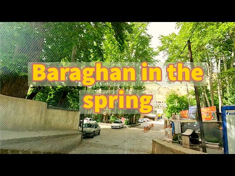 رانندگی در روستای زیبای برغان استان البرز