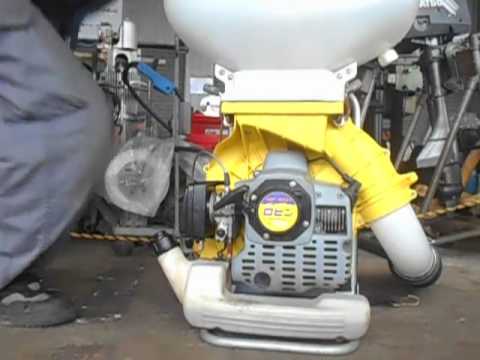 3 ROBIN NF501 背負式散布機 - YouTube
