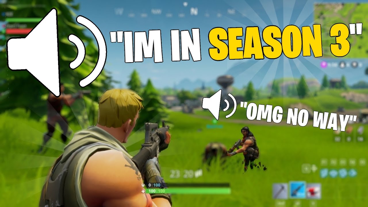 I Pretended I Havent Played Fortnite Since SEASON 3 - YouTube