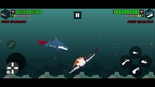 Playing Hybrid Arena: Megalodon v Mosa screenshot 1