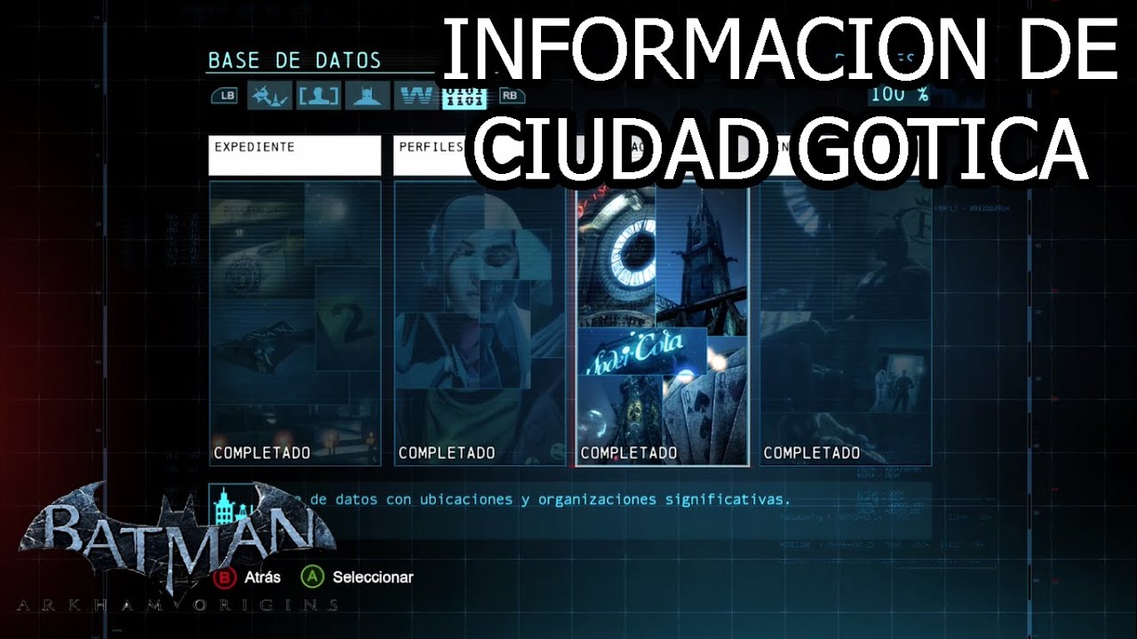 Introducir 94+ imagen batman arkham origins informacion de ciudad gotica