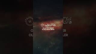 Fussilet Suresi 11-12.Ayetler