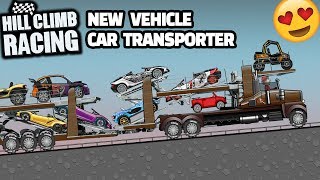 HILL CLIMB RACING NEW VEHICLE CAR TRANSPORTER (CREATE CAR) screenshot 3