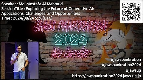 JAWS PANKRATION 2024 TT-09 Exploring the Future of Generative AI: Applications, Challenges, and  ...