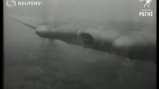 Bristol Brabazon airplane takes its first flight (1951)