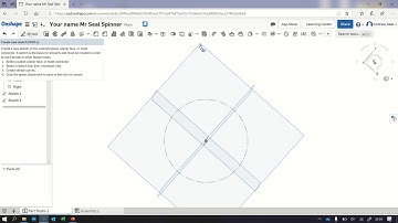 OnShape Spinner Guide 1 - Basic Design