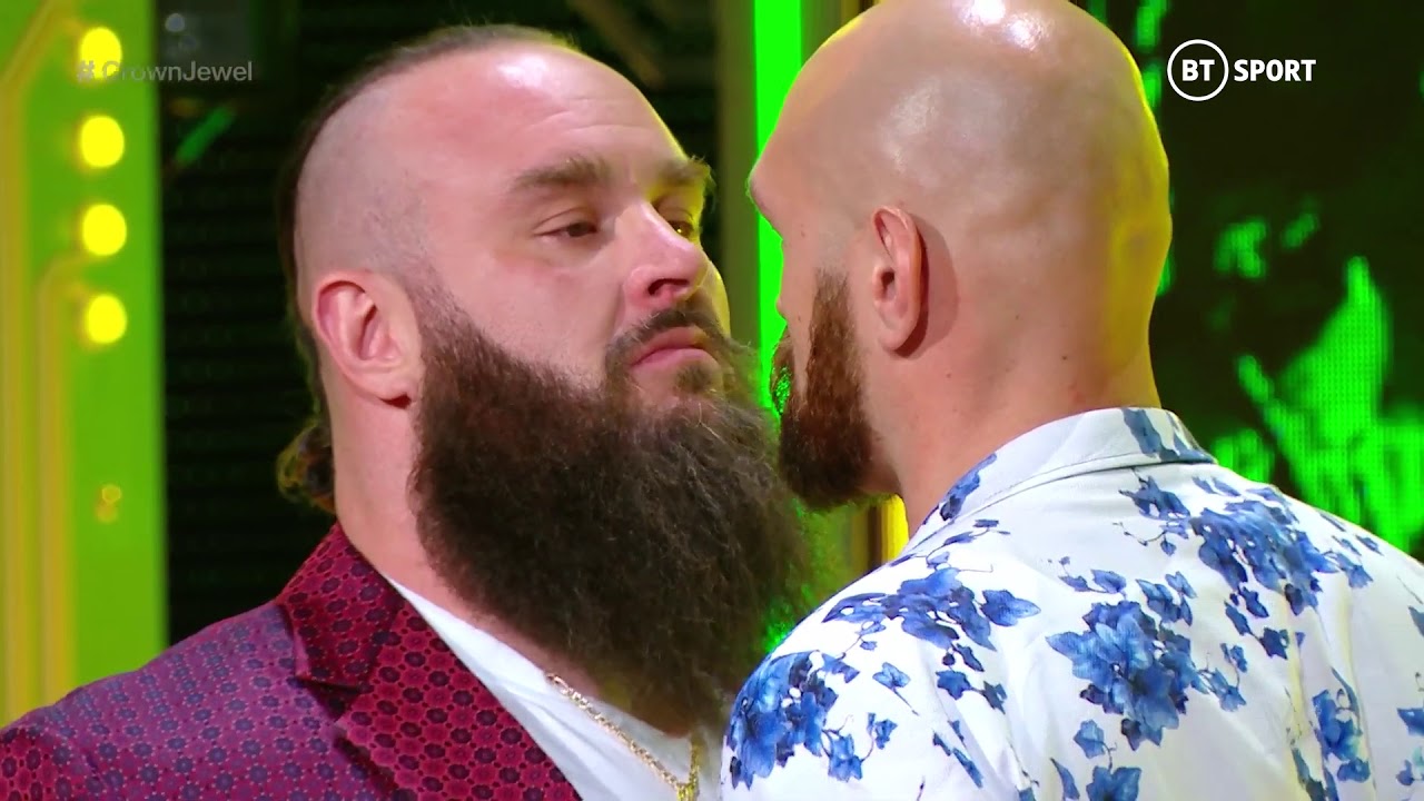 Tyson Fury announces super fight with Braun Strowman at WWE Crown Jewel