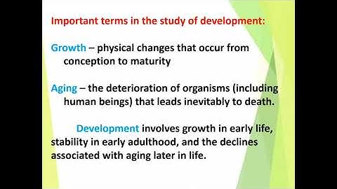 First Lecture Video (The Child and Adolescent Learner and Learning Principles)