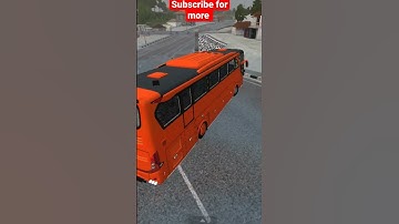#shorts | JetBus 3+ Kids Panda Bus Mod for Bussid | Bus Rough Driving | Android game | 3d game | mod