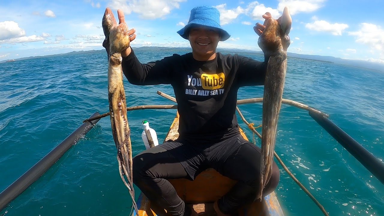 Mang-huli ng Pugita Gamit ang DIY Fishing Kit o Rasa-rasa, 16 pcs ang aming huli | BillyAillySeaTV