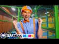 Blippi Mengunjungi Taman Bermain Anak-anak Funtastic Playtorium | Moonbug Kids Indonesia