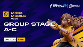 GOTF 2026 MOBA Mobile presented by Freedom | Group Stage · Groups A–C | Day 1 | English screenshot 1