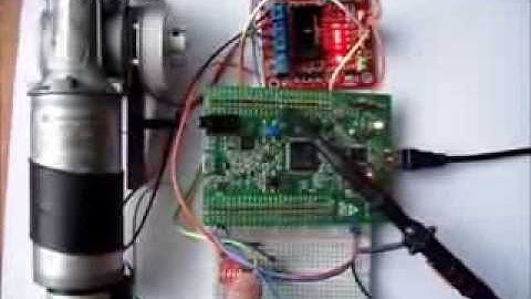 STM32F4 Discovery DC motor control (PWM)