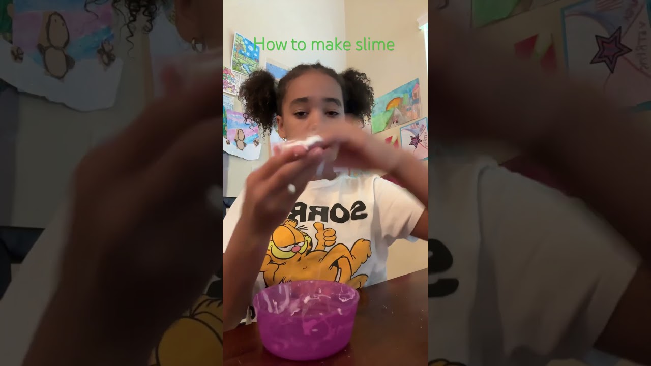 How to make slime 