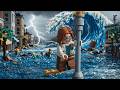 🚨 They Watched the Sea Pull Back… and Did Nothing (LEGO) #LEGO #legodisaster #legotsunami #legocity