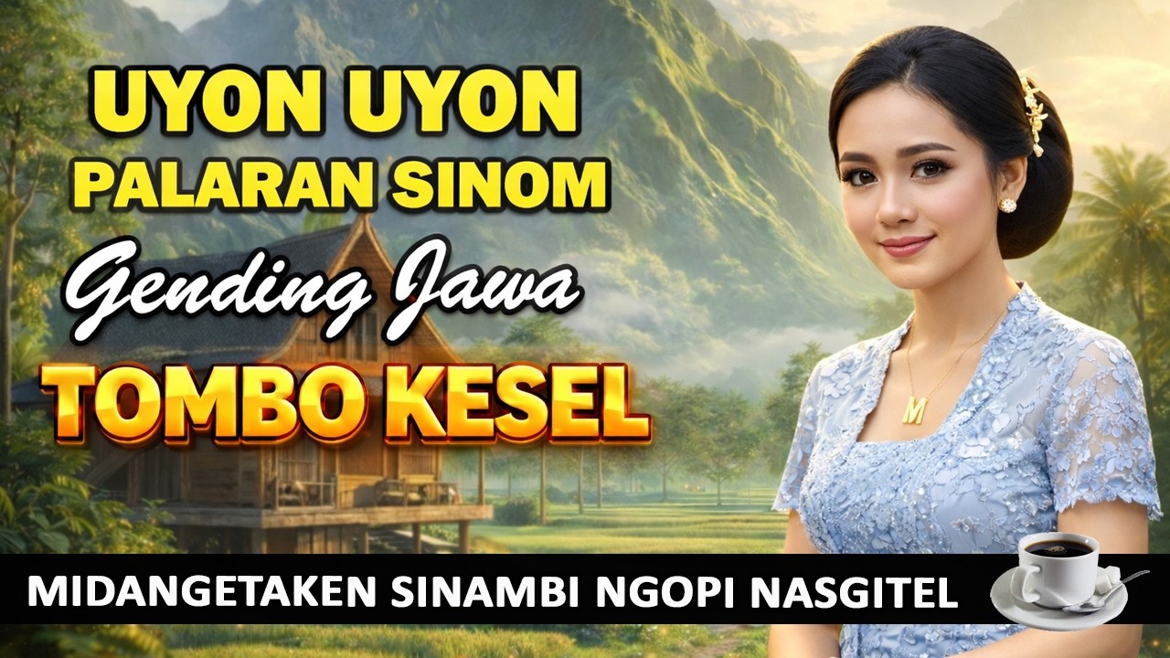 UYON-UYON GENDING JAWA TOMBO KESEL PENGANTAR TIDUR LAN PENENANG HATI SINAMBI NGUNJUK KOPI NASGITEL
