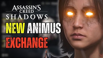 New Animus Exchange Reset For Assassin