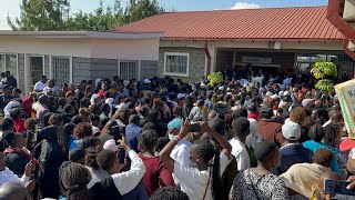 DRAMA AS MOURNERS FLOOD KU REFERRAL FOR BETTY BAYO'S BODY VIEWING