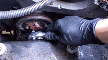 2002 Saturn Vue V6 AWD tensioner and belt replacement