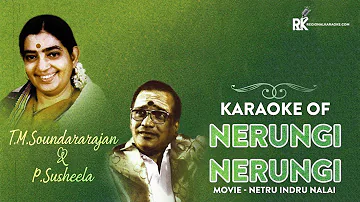 Nerungi Nerungi Mp3 Karaoke | Netru Indru Nalai | Tamil Karaoke | Regional Karaoke