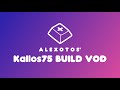 Kallos75 Keyboard Build | Alexotos Twitch VOD