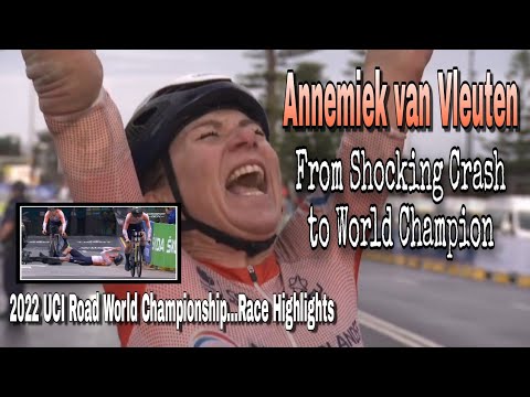Video: Verdensmesterskaber: Van Vleuten tager elitetitel for kvinder med utrolige 105 km solo-angreb