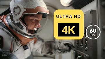 Interstellar-Docking Station Scene [4K 60fps]