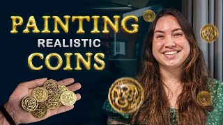 Painting Pirate Coins Props: 4 ways to a realistic look | Tutorial screenshot 1