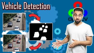 Vehicle Detection with OpenCV (Contours + Background Subtraction) screenshot 4