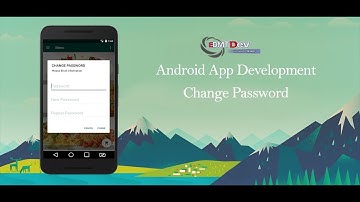 Android Studio Tutorial - Order Foods Part 25 (Change Password)