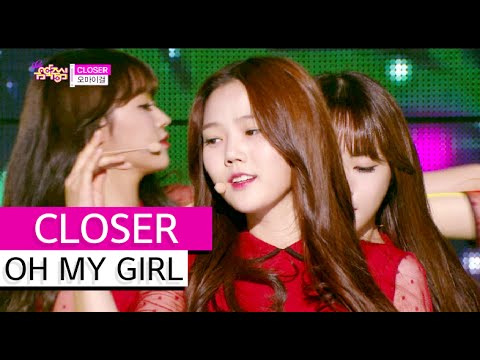 HOT OH MY GIRL CLOSER 오마이걸 클로저 Show Music Core 20151024