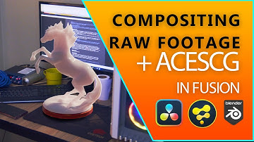 How To Composite VFX To RAW Footage Step by Step Tutorial | Hord Inc Studios