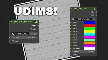 [OUTDATED] Blender 2.80 UDIM Support (Custom Nodes) | EMC Nodes