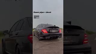 c63 amg sound on 🔊🥵