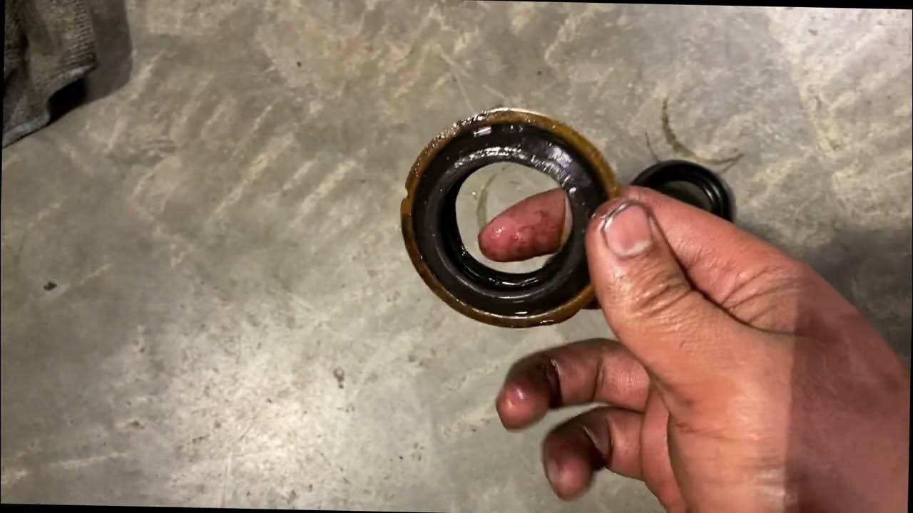 Replacing Transmission Axle Seal 05 Toyota Corolla Xrs YouTube