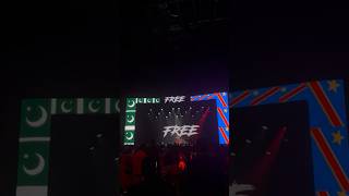 Ghetts says “FREE PALESTINE” at the Mobo Awards