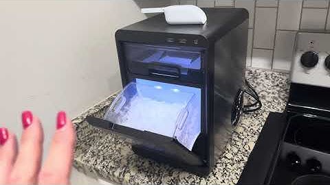 Euhomy Self Cleaning Nugget Ice Maker | How To Clean It?