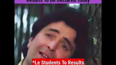 🔥 JEE Mains 2021 results to be declared Tonight | Funny meme for students